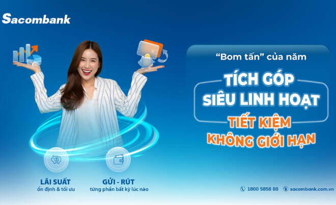 gửi 10 triệu lãi bao nhiêu 1 tháng sacombank 01