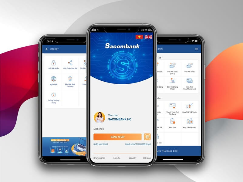 Hướng dẫn đăng ký internet banking sacombank online trên điện thoại - Cách đăng ký Internet Banking Sacombank trực tiếp tại quầy giao dịch