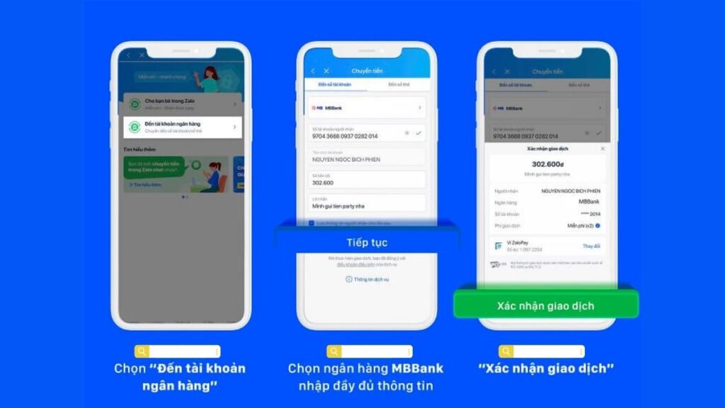 cách nạp tiền vào mb bank bằng ví điện tử