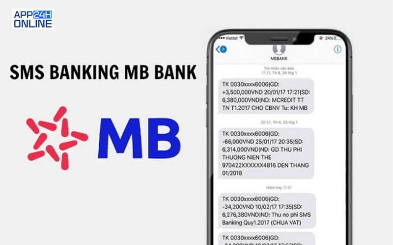 Cách sao kê tài khoản ngân hàng MB qua SMS Banking