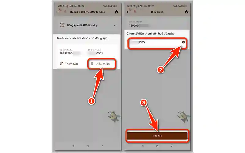 Cách huỷ SMS Banking của MB qua Internet Banking MBBank 02