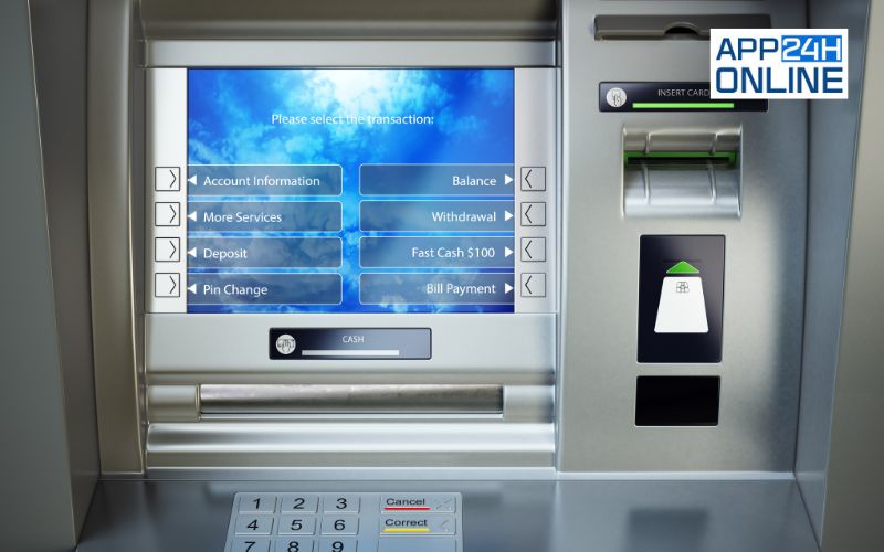 Các bước chuyển tiền mặt vào thẻ ATM 