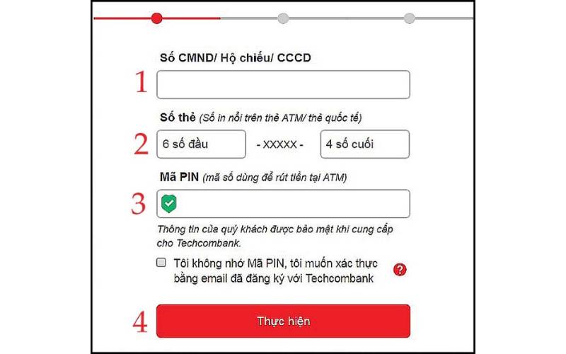 Hướng dẫn đăng ký Internet Banking online trên website Techcombank 01