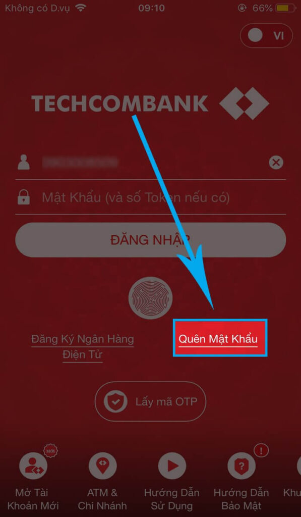 Cách Lấy Lại Mật Khẩu Khi Quên Mật Khẩu Internet Banking Techcombank